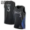 Camiseta Dallas Mavericks Anthony Davis City Edition 2025-26 Negro Swingman para Niño