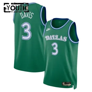 Camiseta Dallas Mavericks Anthony Davis Classic Edition 2025-26 Verde Swingman para Niño Camiseta Dallas Mavericks Anthony Davis Classic Edition 2025-26 Verde Swingman para Niño