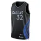 Camiseta Dallas Mavericks Cooper Flagg City Edition 2025-26 Negro Swingman para Hombre