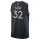 Camiseta Dallas Mavericks Cooper Flagg City Edition 2025-26 Negro Swingman para Hombre