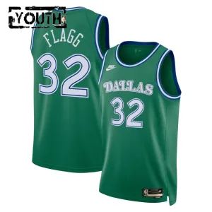 Camiseta Dallas Mavericks Cooper Flagg Classic Edition 2025-26 Verde Swingman para Niño