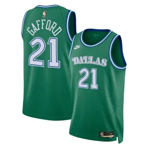 Camiseta Dallas Mavericks Daniel Gafford Classic Edition 2025-26 Verde Swingman para Hombre Camiseta Dallas Mavericks Daniel Gafford Classic Edition 2025-26 Verde Swingman para Hombre