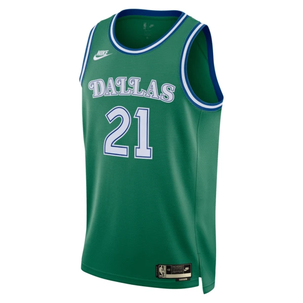Camiseta Dallas Mavericks Daniel Gafford Classic Edition 2025-26 Verde Swingman para Hombre