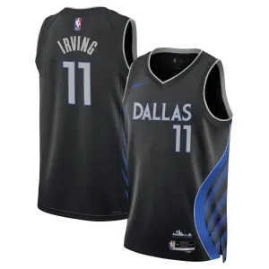 Camiseta Dallas Mavericks Kyrie Irving City Edition 2025-26 Negro Swingman para Hombre Camiseta Dallas Mavericks Kyrie Irving City Edition 2025-26 Negro Swingman para Hombre