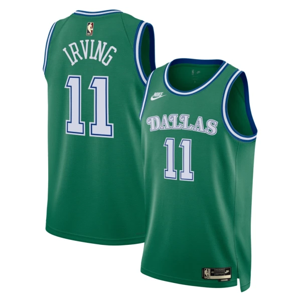 Camiseta Dallas Mavericks Kyrie Irving Classic Edition 2025-26 Verde Swingman para Hombre
