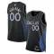 Camiseta Dallas Mavericks Personalizada City Edition 2025-26 Negro Swingman para Hombre