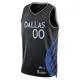 Camiseta Dallas Mavericks Personalizada City Edition 2025-26 Negro Swingman para Hombre