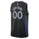 Camiseta Dallas Mavericks Personalizada City Edition 2025-26 Negro Swingman para Hombre