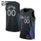 Camiseta Dallas Mavericks Personalizada City Edition 2025-26 Negro Swingman para Niño