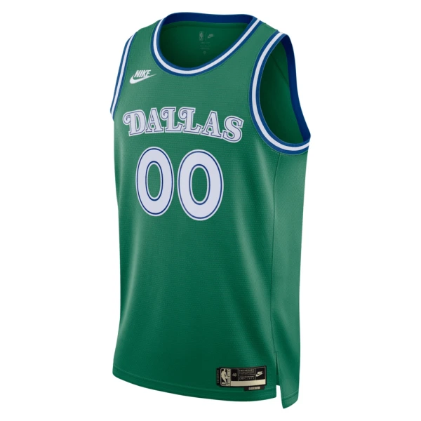Camiseta Dallas Mavericks Personalizada Classic Edition 2025-26 Verde Swingman para Hombre