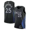 Camiseta Dallas Mavericks Washington JR City Edition 2025-26 Negro Swingman para Hombre