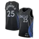 Camiseta Dallas Mavericks Washington JR City Edition 2025-26 Negro Swingman para Hombre