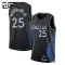 Camiseta Dallas Mavericks Washington JR City Edition 2025-26 Negro Swingman para Niño