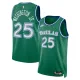Camiseta Dallas Mavericks Washington JR Classic Edition 2025-26 Verde Swingman para Hombre