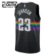 Camiseta Denver Nuggets Cameron Johnson City Edition 2025-26 Negro Swingman para Niño