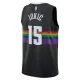 Camiseta Denver Nuggets Nikola Jokic City Edition 2025-26 Negro Swingman para Hombre