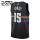 Camiseta Denver Nuggets Nikola Jokic City Edition 2025-26 Negro Swingman para Niño