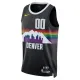 Camiseta Denver Nuggets Personalizada City Edition 2025-26 Negro Swingman para Hombre