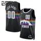 Camiseta Denver Nuggets Personalizada City Edition 2025-26 Negro Swingman para Niño Camiseta Denver Nuggets Personalizada City Edition 2025-26 Negro Swingman para Niño