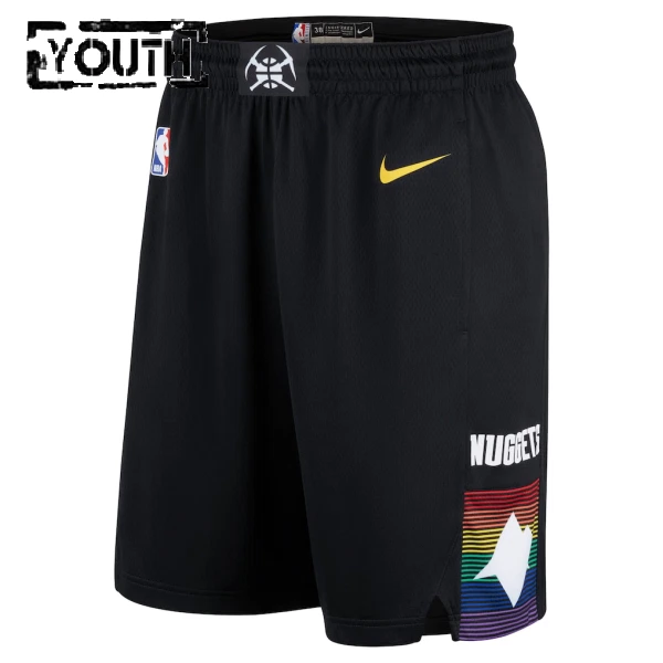 Pantalones Denver Nuggets City Edition 2025-26 Swingman para Niño