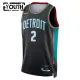 Camiseta Detroit Pistons Cade Cunningham City Edition 2025-26 Negro Swingman para Niño