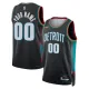 Camiseta Detroit Pistons Personalizada City Edition 2025-26 Negro Swingman para Hombre