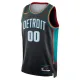 Camiseta Detroit Pistons Personalizada City Edition 2025-26 Negro Swingman para Hombre