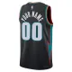 Camiseta Detroit Pistons Personalizada City Edition 2025-26 Negro Swingman para Hombre