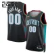 Camiseta Detroit Pistons Personalizada City Edition 2025-26 Negro Swingman para Niño Camiseta Detroit Pistons Personalizada City Edition 2025-26 Negro Swingman para Niño