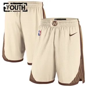 Pantalones Golden State Warriors City Edition 2025-26 Swingman para Niño Pantalones Golden State Warriors City Edition 2025-26 Swingman para Niño