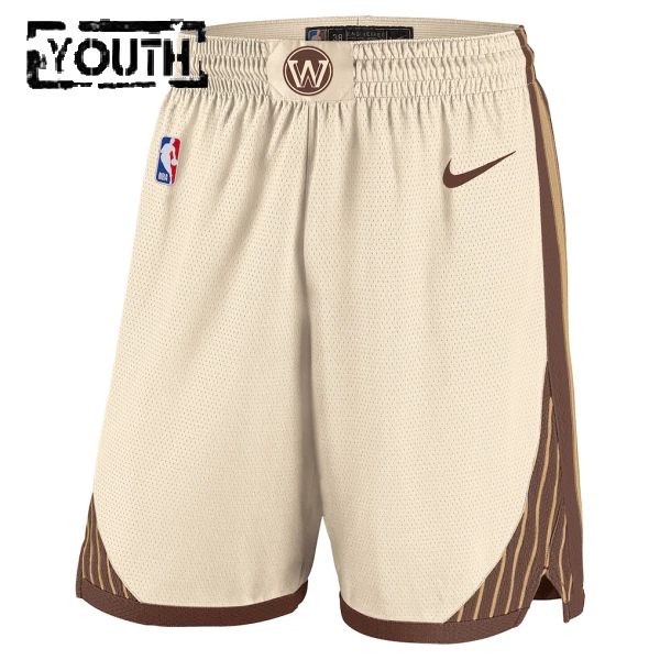 Pantalones Golden State Warriors City Edition 2025-26 Swingman para Niño