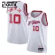 Camiseta Houston Rockets Jabari Smith Jr City Edition 2025-26 Blanco Swingman para Niño
