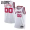 Camiseta Houston Rockets Personalizada City Edition 2025-26 Blanco Swingman para Niño