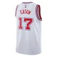 Camiseta Houston Rockets Tari Eason City Edition 2025-26 Blanco Swingman para Hombre