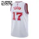Camiseta Houston Rockets Tari Eason City Edition 2025-26 Blanco Swingman para Niño