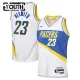 Camiseta Indiana Pacers Aaron Nesmith City Edition 2025-26 Blanco Swingman para Niño Camiseta Indiana Pacers Aaron Nesmith City Edition 2025-26 Blanco Swingman para Niño