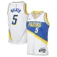 Camiseta Indiana Pacers Jarace Walker City Edition 2025-26 Blanco Swingman para Hombre