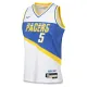 Camiseta Indiana Pacers Jarace Walker City Edition 2025-26 Blanco Swingman para Hombre