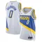 Camiseta Indiana Pacers Tyrese Haliburton City Edition 2025-26 Blanco Swingman para Hombre