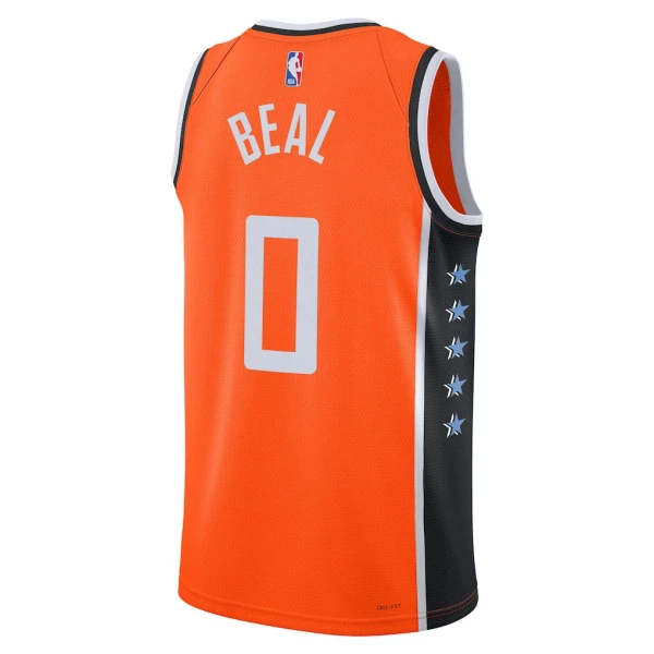 Camiseta LA Clippers Bradley Beal City Edition 2025-26 Naranja Swingman para Hombre