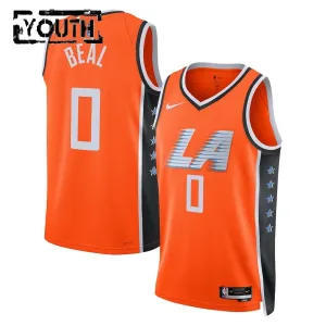 Camiseta LA Clippers Bradley Beal City Edition 2025-26 Naranja Swingman para Niño Camiseta LA Clippers Bradley Beal City Edition 2025-26 Naranja Swingman para Niño