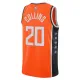 Camiseta LA Clippers John Collins City Edition 2025-26 Naranja Swingman para Hombre