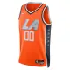 Camiseta LA Clippers Personalizada City Edition 2025-26 Naranja Swingman para Hombre