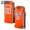 Camiseta LA Clippers Personalizada City Edition 2025-26 Naranja Swingman para Niño
