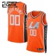Camiseta LA Clippers Personalizada City Edition 2025-26 Naranja Swingman para Niño