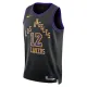 Camiseta Los Angeles Lakers Jake Laravia City Edition 2025-26 Negro Swingman para Hombre
