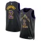 Camiseta Los Angeles Lakers Jarred Vanderbilt City Edition 2025-26 Negro Swingman para Hombre