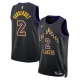 Camiseta Los Angeles Lakers Jarred Vanderbilt City Edition 2025-26 Negro Swingman para Hombre