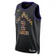 Camiseta Los Angeles Lakers Jarred Vanderbilt City Edition 2025-26 Negro Swingman para Hombre