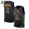 Camiseta Los Angeles Lakers Jarred Vanderbilt City Edition 2025-26 Negro Swingman para Niño